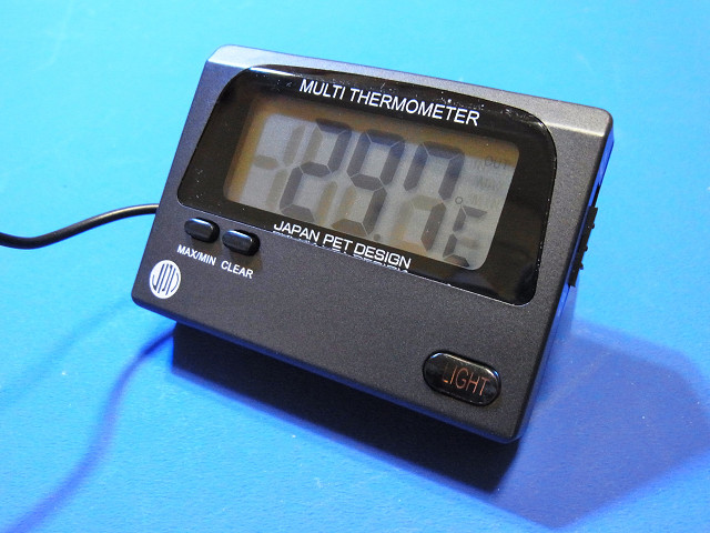ニチドウ マルチ水温計（デジタル式水温計） 開封の儀！ | アクア用品開封の儀 | おいらのアクアリウム 2号館