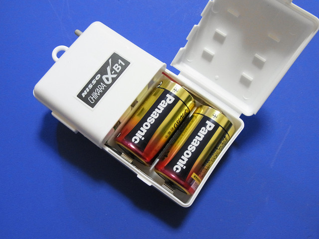 乾電池式エアーポンプ CHIKARA　α-B1（マルカン　ニッソー）